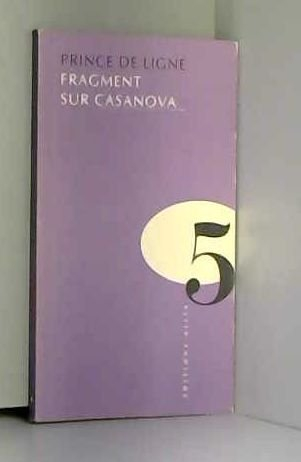 Fragment sur Casanova