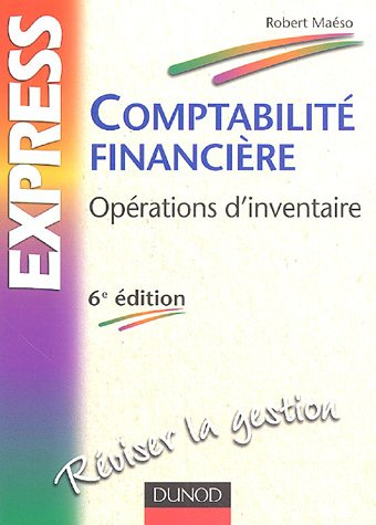 comptabilité financière : opérations d'inventaire