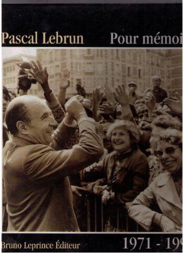 Pour mémoire : 1971-1995