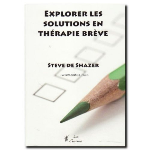 explorer les solutions en thérapie brève