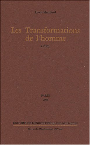 Les transformations de l'homme (1956)