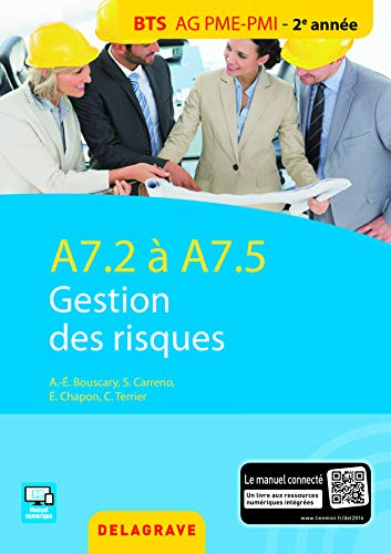 Gestion des risques : A7.2 à A7.5, BTS AG PME-PMI 2e année