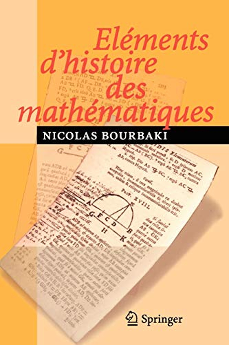 Eléments d'histoire des mathématiques