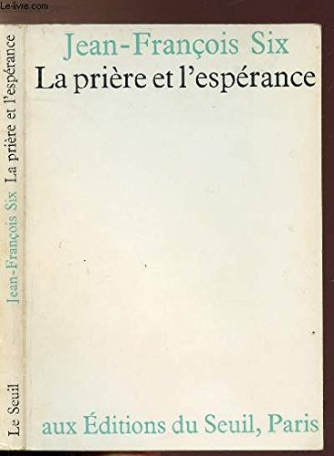 la prière et l'espérance