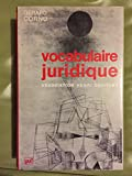 Vocabulaire juridique