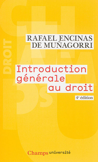 Introduction générale au droit