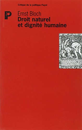 Droit naturel et dignité humaine