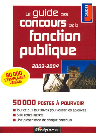 le guide des concours de la fonction publique