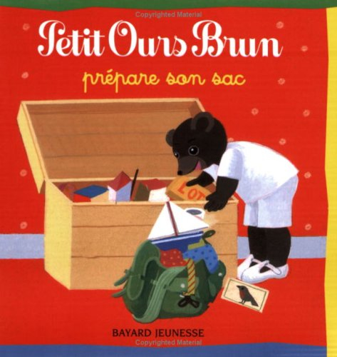 Petit Ours Brun prépare son sac