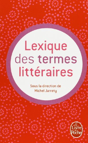 Lexique des termes littéraires