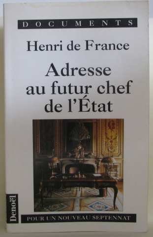 Adresse au futur chef de l'Etat : pour un nouveau septennat