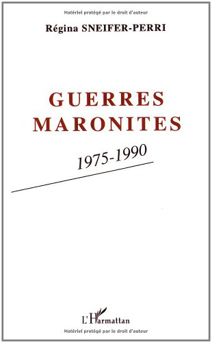 Guerres maronites, 1975-1990