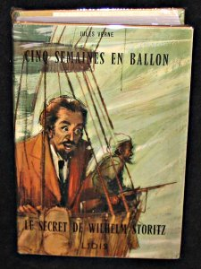cinq semaines en ballon - le secret de wilhelm storitz. illustrations de maurice grimaud. 1965. cart