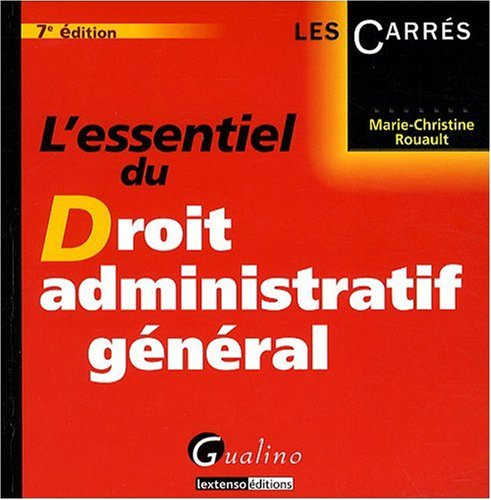 L'essentiel du droit administratif général