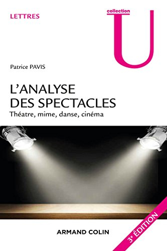 L'analyse des spectacles : théâtre, mime, danse, danse-théâtre, cinéma