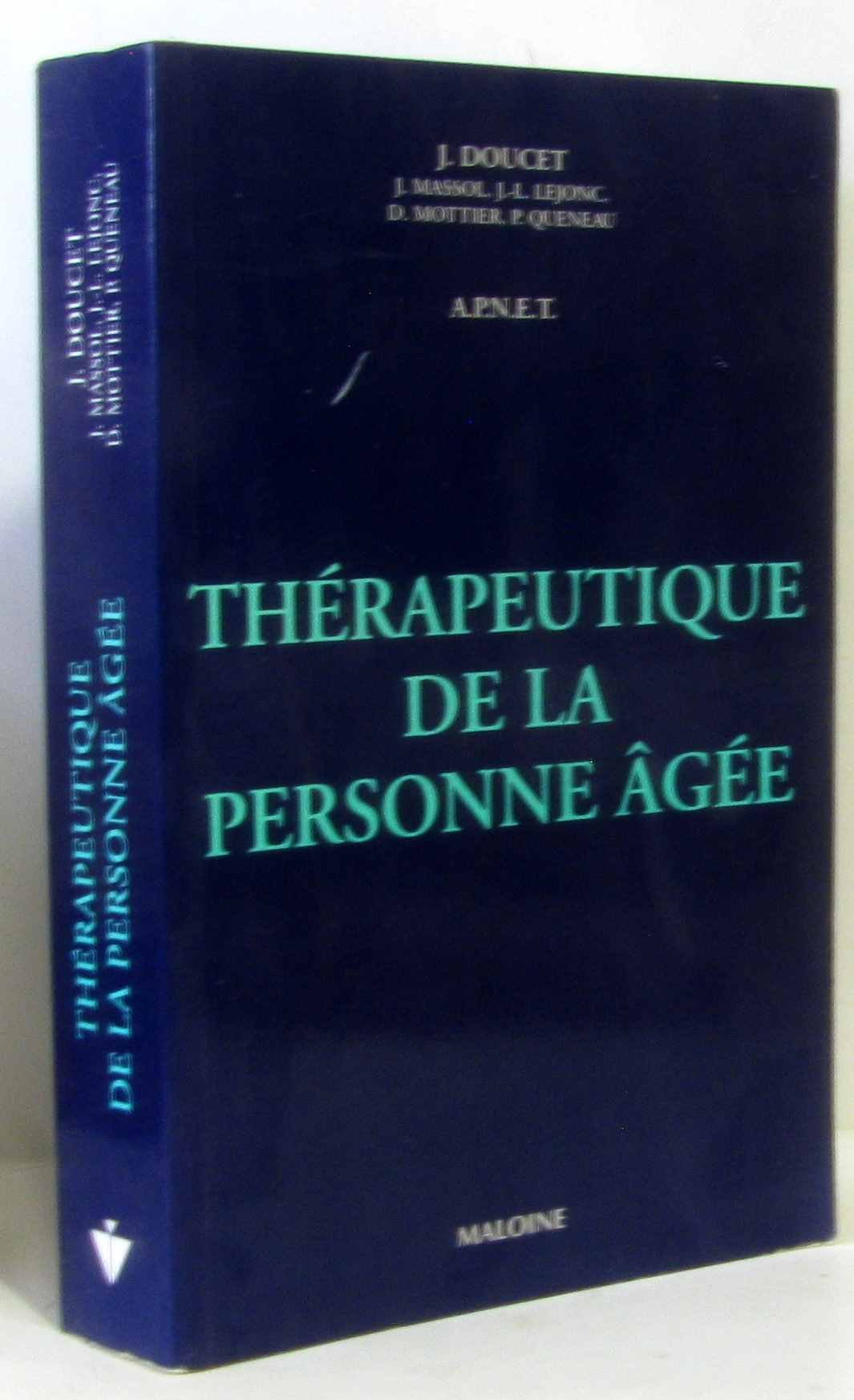 Thérapeutique de la personne âgée