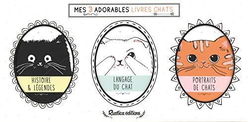 Mes 3 adorables livres chats