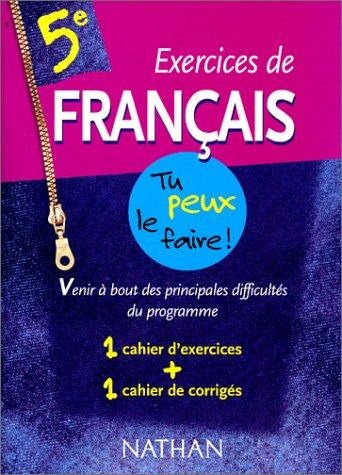 Exercices de français, 5e