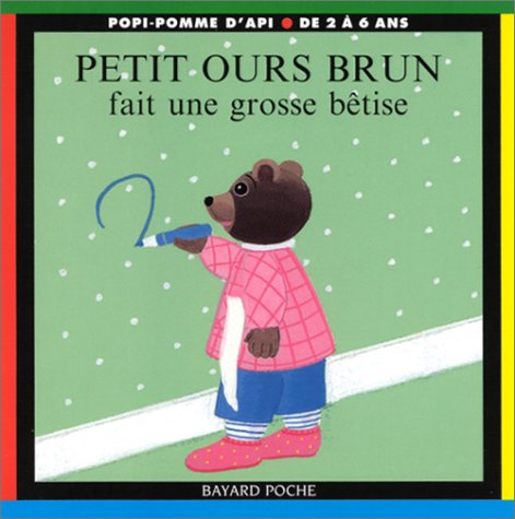 petit ours brun fait une grosse bêtise