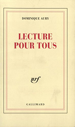 lecture pour tous, tome 1