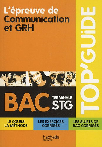 L'épreuve de communication et GRH bac terminale STG