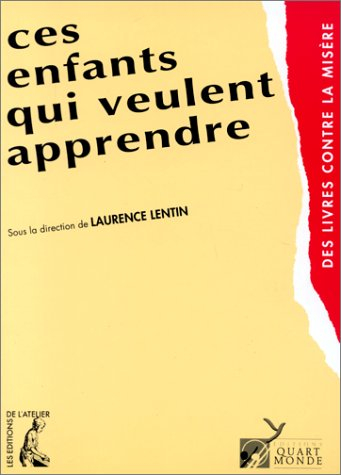 Ces enfants qui veulent apprendre : l'accès au langage chez les enfants vivant dans la grande pauvre
