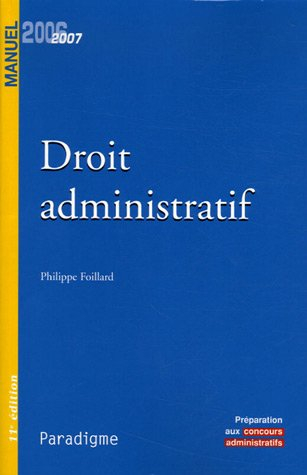 droit administratif : edition 2006-2007