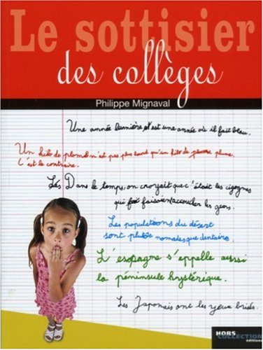 Le sottisier des collèges