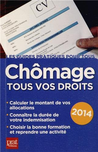 Chômage : tous vos droits : 2014