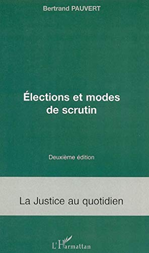 Elections et modes de scrutin