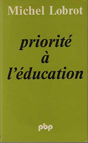 priorité à l'éducation