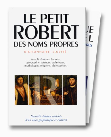 le petit robert illustré des noms propres. edition 2001