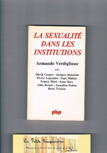 la sexualité dans les institutions