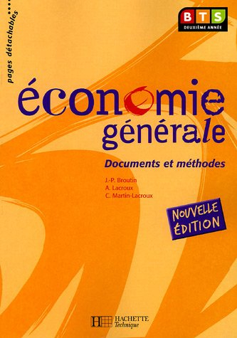 Economie générale BTS 2e année