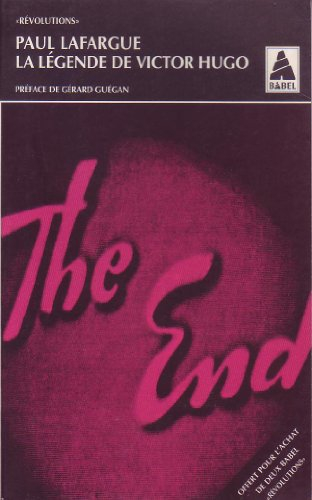 la légende de victor hugo