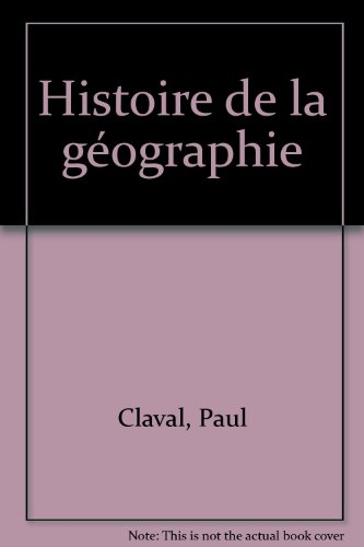 Histoire de la géographie
