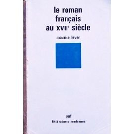 le roman français au xviie siècle