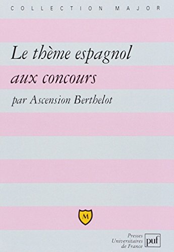 Le thème espagnol aux concours