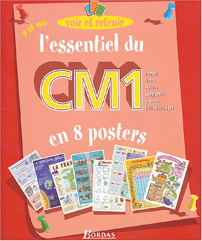 L'essentiel du CM1 en 8 posters