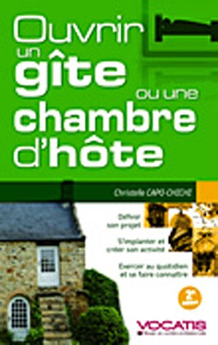 Ouvrir un gîte ou une chambre d'hôte
