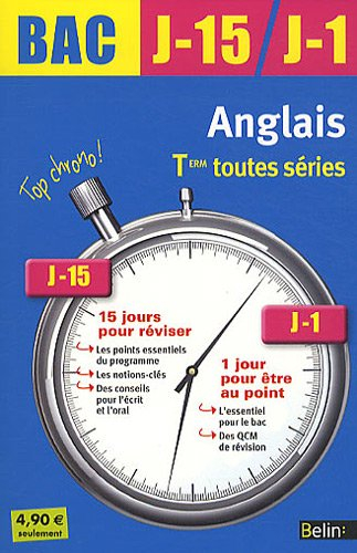 Anglais, terminale toutes séries