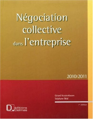 Négociation collective dans l'entreprise