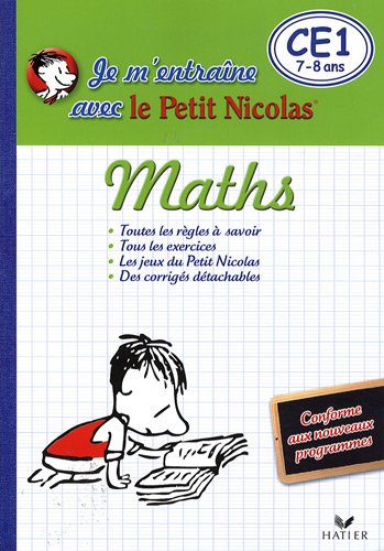 Maths, CE1, 7-8 ans : je m'entraîne avec Le Petit Nicolas