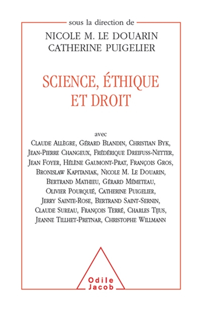 Science, éthique et droit