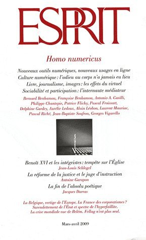 Esprit, n° 353. Homo numericus