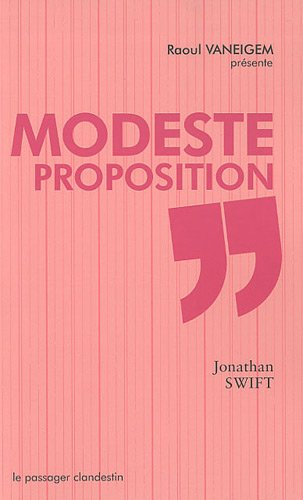 Modeste proposition. Voyage chez les Houyhnhnms : chap. XII