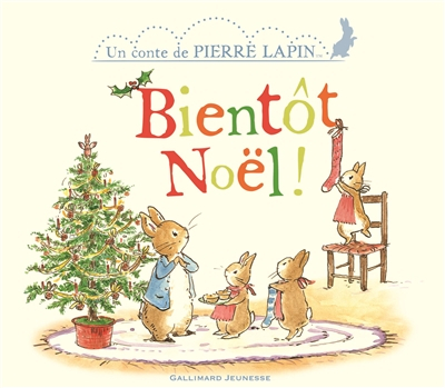 Un conte de Pierre Lapin. Bientôt Noël !