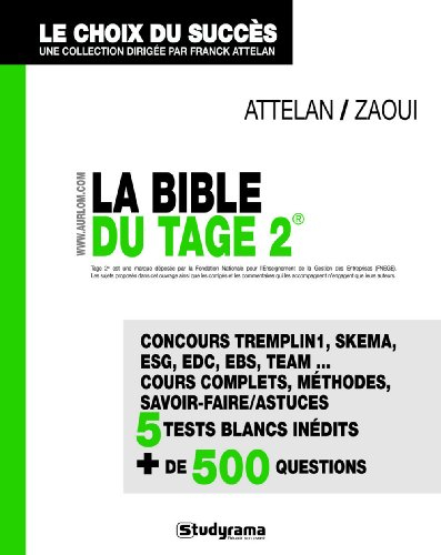 La bible du Tage 2