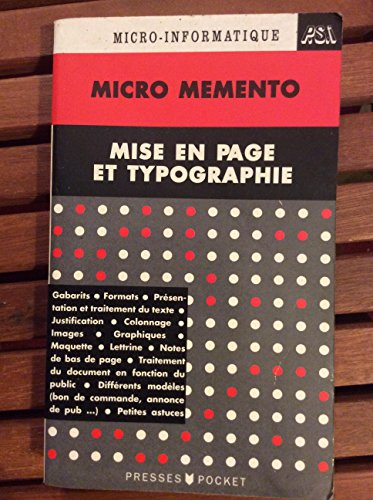 Mise en page et typographie