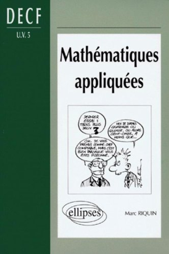 Mathématiques appliquées : DECF UV5 : DESCF, MSTCF, MSG